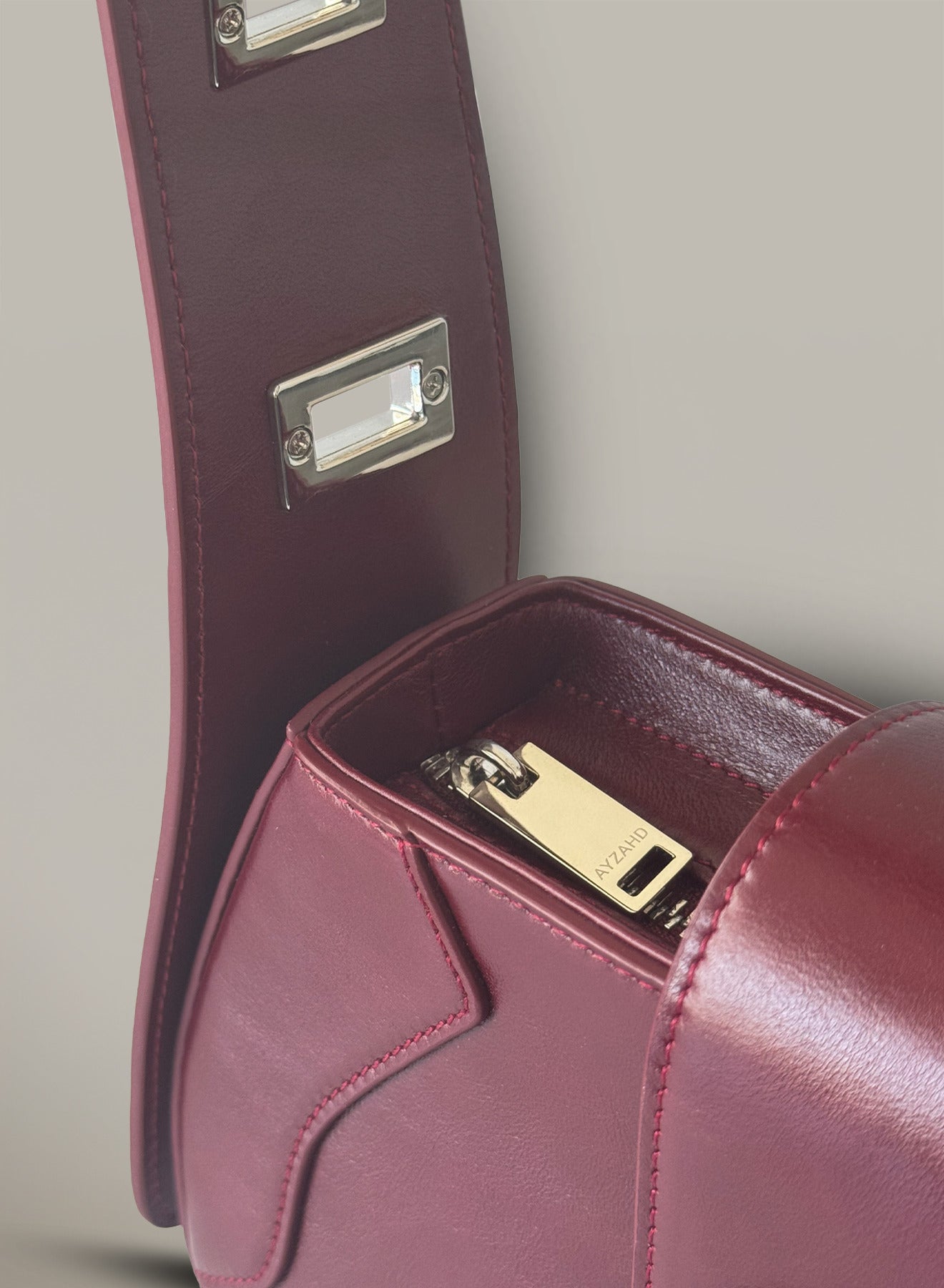 AYZAHD Downtown Bag || Emira Rouge