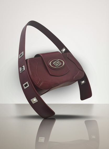 AYZAHD Downtown Bag || Emira Rouge